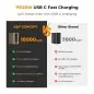 KampF Concept NPF970 10500mAh Battery With TypeC Fast Charging and USBA Compatible with Sony KF280036