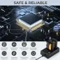 KampF Concept LPE6NH Dual Slot Battery Fast Charger Compatible with Canon LPE6LPE6NLPE6NH KF280007