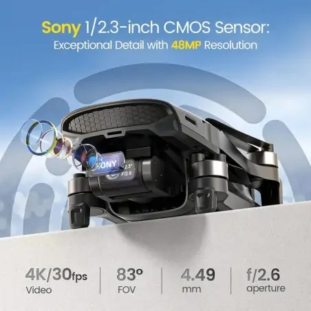 Holy Stone HS900 FPV Drone with 4K UHD camera 3axis Gimbal EIS