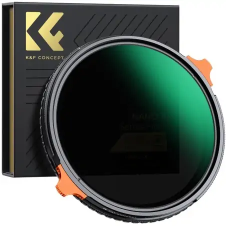 KampF Concept 77mm NanoX Variable ND4ND64 and Circular Polarizing Filter KF011917