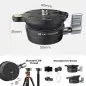 KampF Concept LB60 Tripod Leveling Base Head KF31102