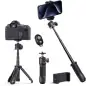 KampF Concept MS09 Selfie and Extention Deskop Tripod with Bluetooth Remote Control KF09128V3