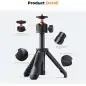 KampF Concept MS09 Selfie and Extention Deskop Tripod with Bluetooth Remote Control KF09128V3