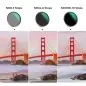 KampF Concept 62mm NanoD ND8ND64ND1000 Lens Filter Kit with 3 Cleaning Cloths and Filter Pouch SKU2045V1