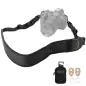 KampF Concept Urban Wander 01 Camera Neck Strap Black KF13184