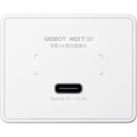 OBSBOT Meet SE AIPowered Full HD Webcam Cloud White