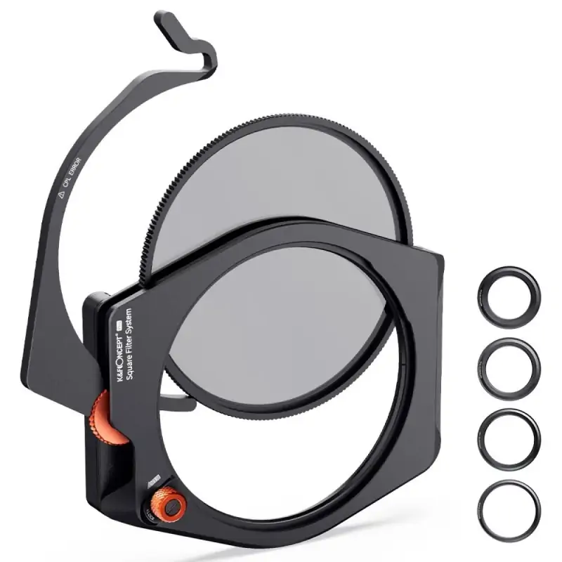 KampF Concept Square Filter Holder System X Pro Kit Filter Holder95mm Circular Polarizer67727782mm Filter Adapter Rings for Camera LensSKU1811 KampF Concept Square Filter Holder System X Pro Kit Filter Holder95mm Circular Polarizer67727782mm Filter Adapter Rings for Camera LensSKU1811