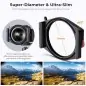 KampF Concept Square Filter Holder System X Pro Kit Filter Holder95mm Circular Polarizer67727782mm Filter Adapter Rings for Camera LensSKU1811 KampF Concept Square Filter Holder System X Pro Kit Filter Holder95mm Circular Polarizer67727782mm Filter Adapter Rings for Camera LensSKU1811