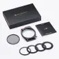 KampF Concept Square Filter Holder System X Pro Kit Filter Holder95mm Circular Polarizer67727782mm Filter Adapter Rings for Camera LensSKU1811 KampF Concept Square Filter Holder System X Pro Kit Filter Holder95mm Circular Polarizer67727782mm Filter Adapter Rings for Camera LensSKU1811