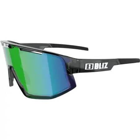 Bliz Fusion Small Crystal Black - Brown Green Mirror