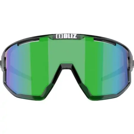 Bliz Fusion Small Crystal Black - Brown Green Mirror