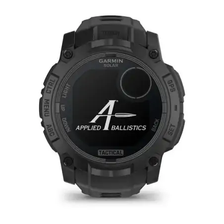 Garmin Instinct 3 Solar 50mm Tactical Black - 24 Άτοκες δόσεις