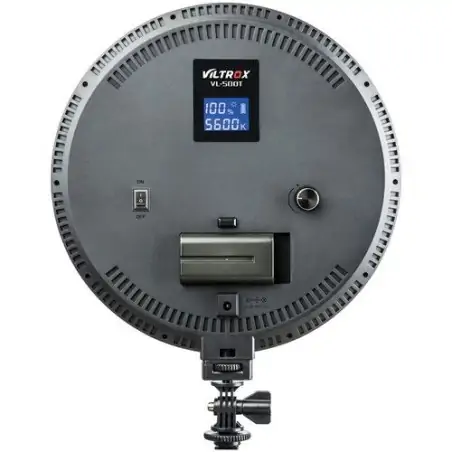 Viltrox VL500T Round Bicolor LED Ring Light με LCD Οθόνη