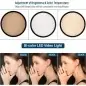 Viltrox VL500T Round Bicolor LED Ring Light με LCD Οθόνη