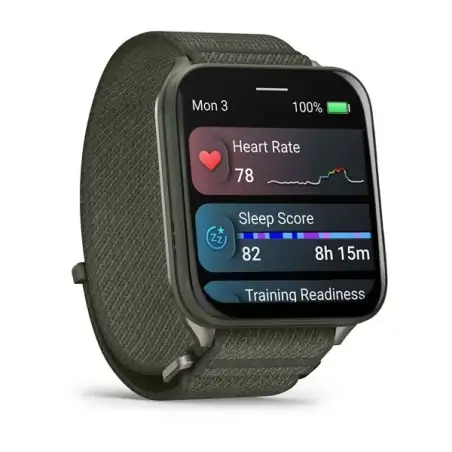 Garmin Venu X1 Moss with Titanium - 24 Ιnterest free installments