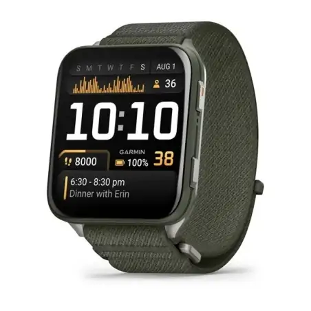 Garmin Venu X1 Moss with Titanium - 24  Άτοκες δόσεις