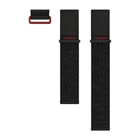 Garmin Quick Release 24mm Black ComfortFit Nylon