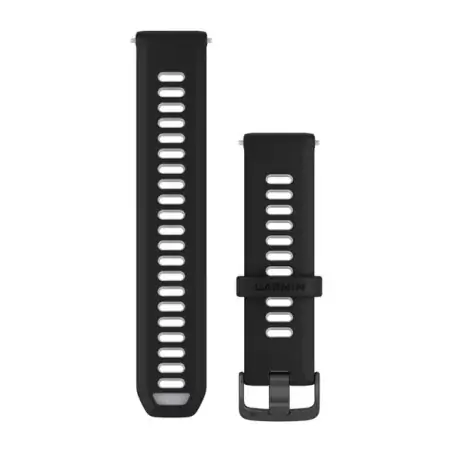 Garmin Forerunner Watch Bands (22 mm) Black/Translucent Whitestone with Slate Hardware