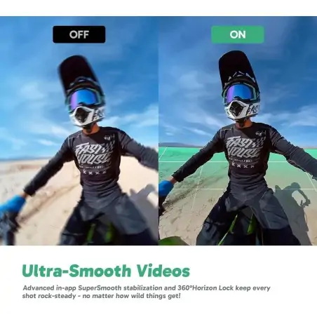 Akaso 360 Creator Combo Αδιάβροχη Action Camera 360 57K