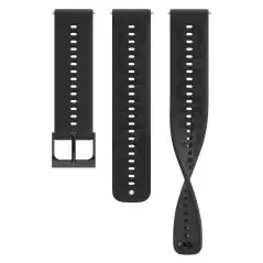 Suunto 22mm Athletic 6 Silicone Strap All Black S-M