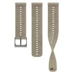 Suunto 22mm Athletic 6 Silicone Strap Gravel Gray S-M