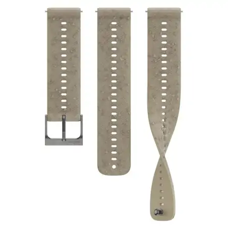 Suunto 22mm Athletic 6 Silicone Strap Gravel Gray S-M