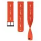 Suunto 22mm Athletic 6 Silicone Strap Coral Orange S/M