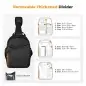 KampF Concept Urban Wander 08 Camera Sling Bag Black KF13171