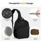 KampF Concept Urban Wander 08 Camera Sling Bag Black KF13171