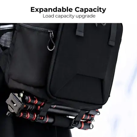 KampF Concept Nature Wander 03 Camera Backpack Bag 25L Black KF13098V2
