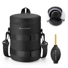 KampF Concept KF13202 Θήκη Φακού Large με Air Blower