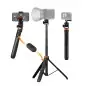 KampF Concept MS24 Selfie Stick Τρίποδο με Tηλεχειριστήριο KF09143