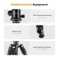 KampF Concept B234A1BH28 Φωτογραφικό Τρίποδο Αλουμινίου με Tηλεχειριστήριο KF09007V1