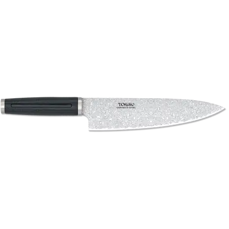 Tokisu Gyuto Knife Damascus 21.5 cm