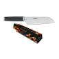 Tokisu Santoku Knife Damascus 18 cm