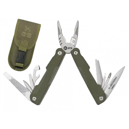 K25, 11 Tools, Commando, Green