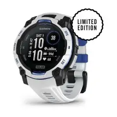 Garmin Instinct 3 Solar 45mm Whitestone with Blue - 24 άτοκες δόσεις