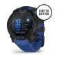Garmin Instinct 3 AMOLED 45mm Black with Blue - 24 άτοκες δόσεις