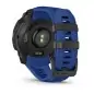 Garmin Instinct 3 AMOLED 45mm Black with Blue - 24 άτοκες δόσεις