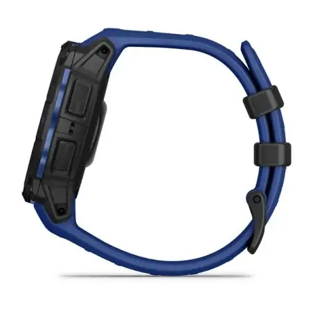 Garmin Instinct 3 AMOLED 45mm Black with Blue - 24 άτοκες δόσεις