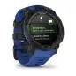 Garmin Instinct 3 AMOLED 45mm Black with Blue - 24 άτοκες δόσεις