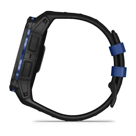 Garmin Instinct 3 AMOLED 50mm Black with Black and Blue - 24 άτοκες δόσεις