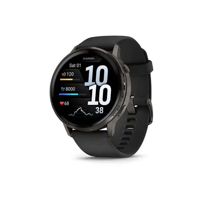 Garmin Venu 4 45mm Slate with Black - 24 Ιnterest free installments