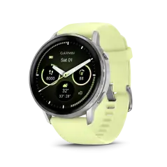 Garmin Venu 4 45mm Silver with Citron - 24 Άτοκες δόσεις