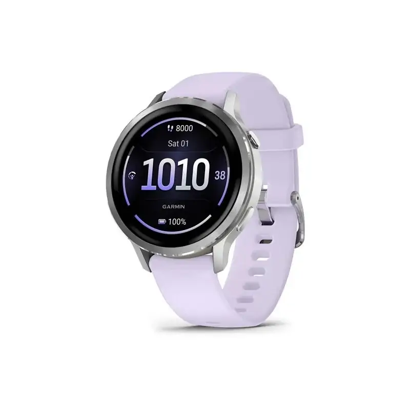 Garmin Venu 4 41mm Silver with Periwinkle - 24 Άτοκες δόσεις Garmin Venu 4 41mm Silver with Periwinkle - 24 Άτοκες δόσεις
