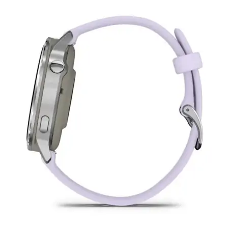 Garmin Venu 4 41mm Silver with Periwinkle - 24 Ιnterest free installments