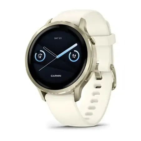 Garmin Venu 4 41mm Lunar Gold with Bone - 24 Άτοκες δόσεις