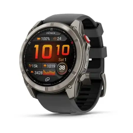 Garmin Fenix 8 Pro 51mm AMOLED Sapphire Titanium with Graphite and Black - 24 Άτοκες δόσεις