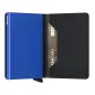 Secrid Slimwallet Matte Black & Blue