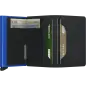 Secrid Slimwallet Matte Black & Blue